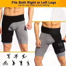 Hip Brace Compression Groin Support for Sciatica Pain Relief Recovery Men Women