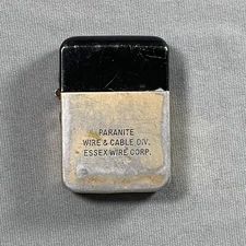 Vtg Berkeley Lighter Paranite Wire & Cable Div Essex Wire Corp
