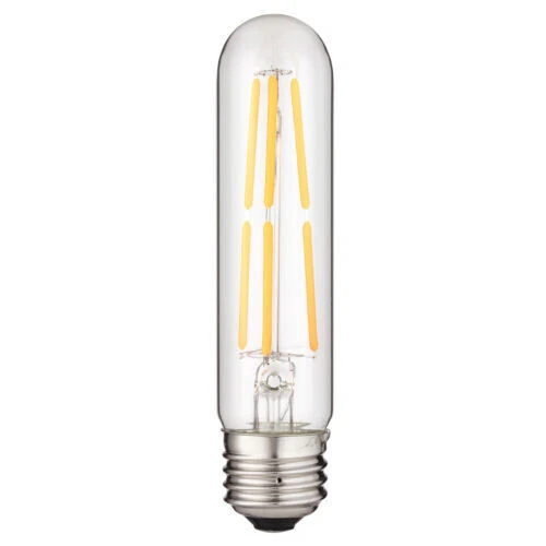 Sunlite LED Filament T10 Tubular Light Bulb 6W Dim 128mm 2700K SoftWhite 6-Pack - Image 2 of 2