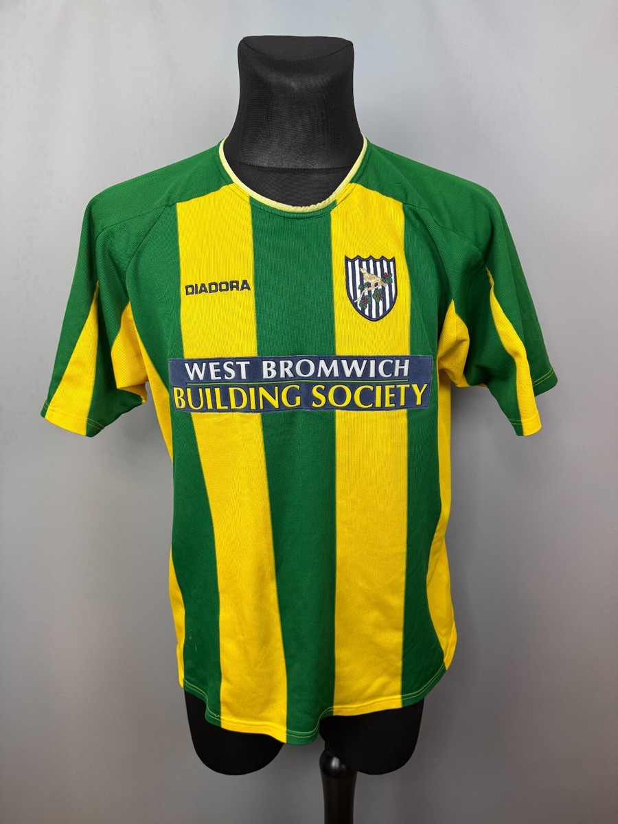 WEST BROMWICH 2003 2004 AWAY SHIRT FOOTBALL SOCCER JERSEY DIADORA