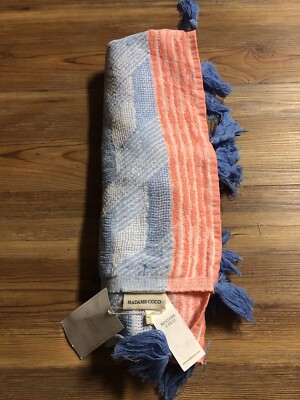Madame Coco Turkish Cotton Beach Towel NWT MSRP $70
