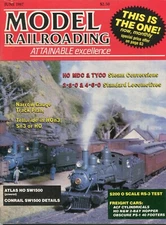Model Railroading June 1987.  Telluride track plans, RR Scales, and more