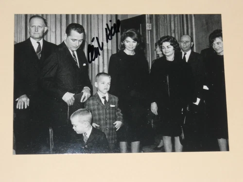 CLINT HILL Signed JFK SECRET SERVICE 4x6 Photo AUTOGRAPH 1K
