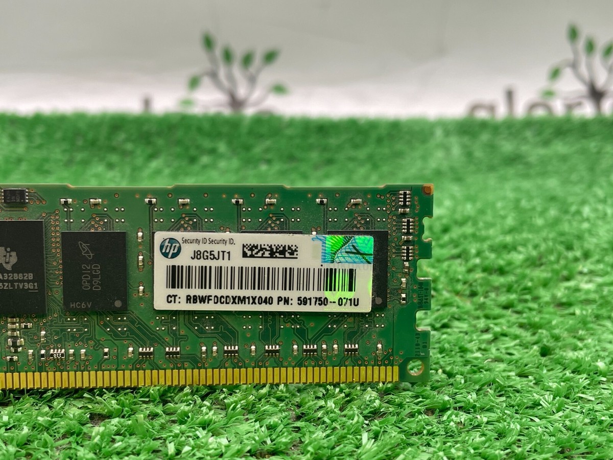 Micron 4GB 1Rx4 PC3-10600R DDR3-1333 MT18JSF51272PZ-1G4 Micron 4GB 1Rx4 PC3-10600R DDR3-1333 MT18JSF51272PZ-1G4
