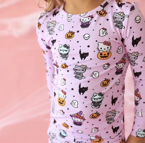 Posh Peanut x Hello Kitty ๐ Monsters Classic 2-Piece Pajama PJ Set Size 10/12
