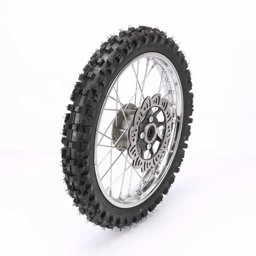 14" Front Wheel Rim Tire Assembly 60/100-14 FOR pit Bike SSR 125cc Apollo Taotao