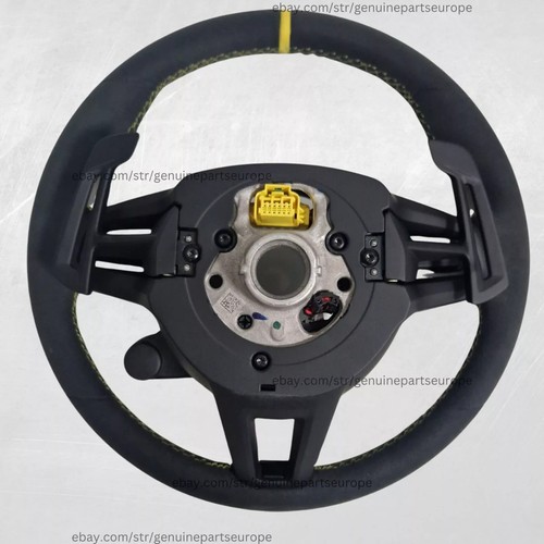 Genuine Porsche Steering wheel ALCANTARA GT3RS 992 GTS MACAN CAYENNE CARBON HEAT - 第 6/6 張圖片