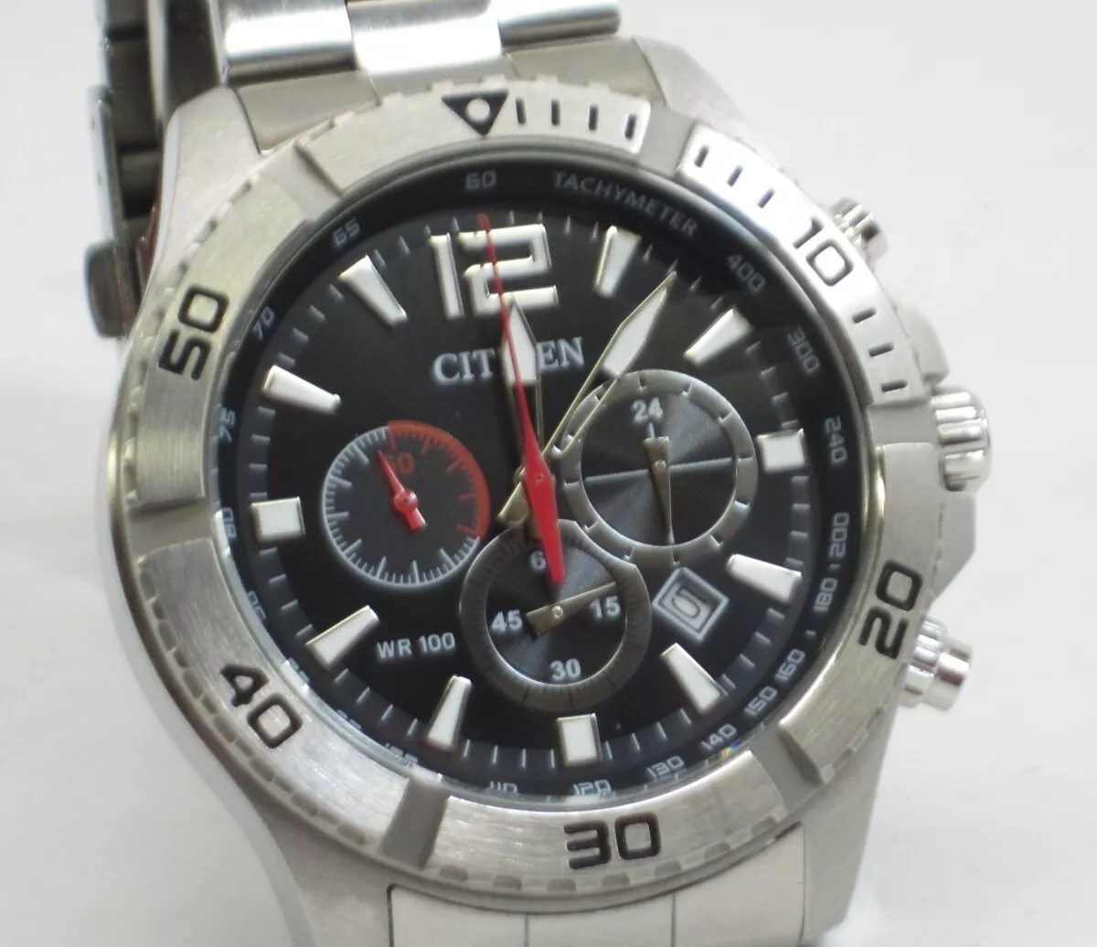 CITIZEN AN812057E Men's used watch Chronograph Quartz date