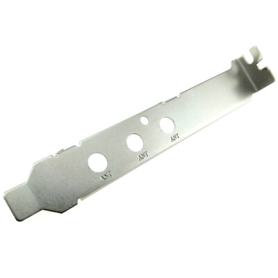 Full Height 3 Hole Rear Bracket ATX PC Case Panel for External RP-SMA Antenna