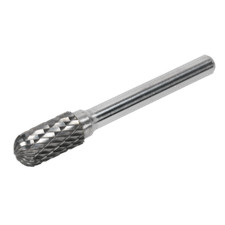 Image of Sealey Tungsten Carbide Rotary Burr Cylindrical Ball Nose 10mm - SDB02