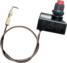 MCAMPAS Propane Electronic Pulse Gas Igniter with 400Mm Electrode Ignition Cable