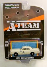 1978 '78 DODGE MONACO THE A TEAM DECKER HOLLYWOOD GREENLIGHT DIECAST 2020