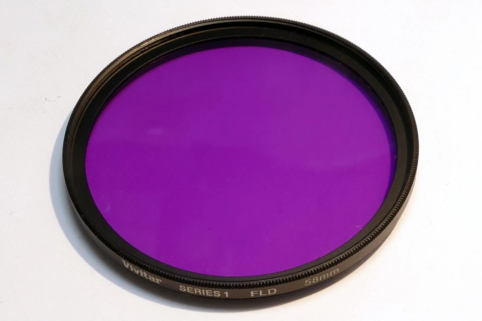 Vivitar Series 1 58mm lens filter FL-D Low Slim profile wide angle - Image 2 of 4