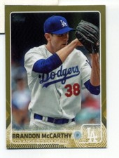 2015 Topps Gold /2015 Brandon McCarthy #431 DODGERS