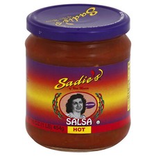 Sadie's Hot Salsa 16 oz Pack of 12