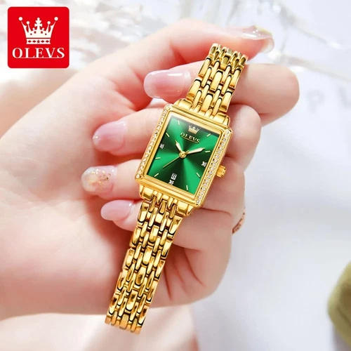OLEVS Waterproof Luminous Quartz Watch Women Stainless Steel Strap for Ladies - Picture 7 of 29