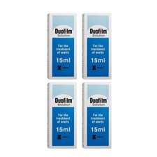 4 Box Duofilm 15ml Treatment of Warts Corns Calluses Salicylic Acid  Lactic