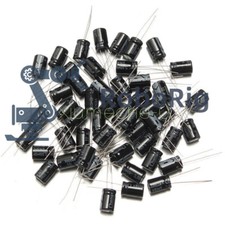 50Pcs 8x12mm 1000uF 10V 105 C Radial Electrolytic Capacitor NEW