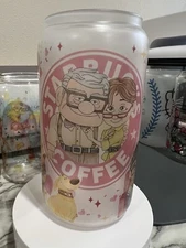 Glass Cup (16oz) With Bamboo Lid, Straw