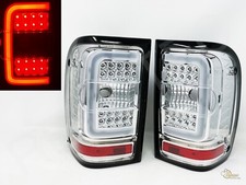 Chrome Led C Bar Tail Lights For 2001-2011 Ford Ranger 1 Pair