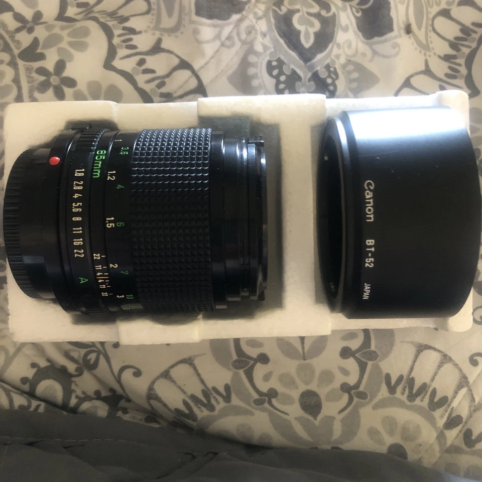 canon 85mm 1.8 LH-C10/LS-B11/52mm - Image 2 of 3