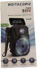 Singstation All-In-One Karaoke System Microphone Included Bluetooth Party Vibe