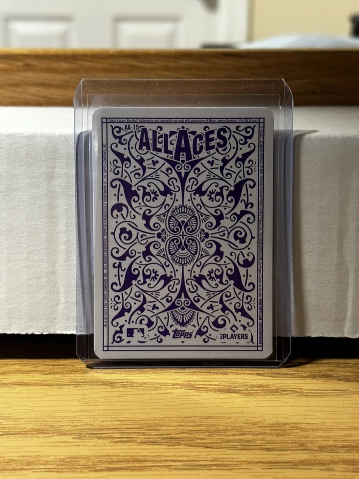 2023 Topps Series 1 Shane Bieber All Aces Red Parallel Cleveland Guardians - Image 2 of 2