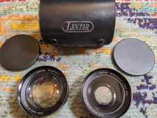 VINTAGE Lentar wide angle and tele photo lens VIIA 