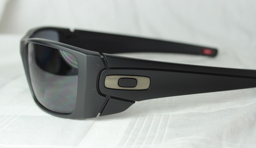 OAKLEY OO 9096-05 PILA DE COMBUSTIBLE Negro - Gris Polarizado NUEVO - Imagen 2 de 5