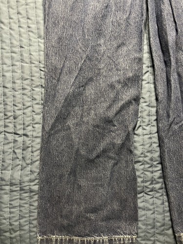 Structure Wide Leg Worker Straight Leg Denim Jeans Men’s Size 33x32 Blue - Picture 8 of 14