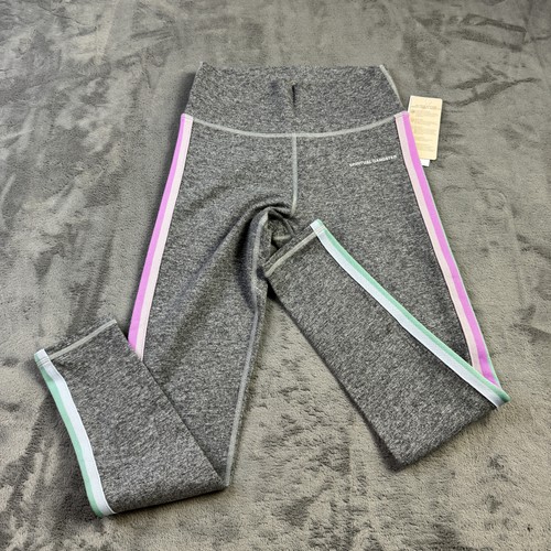 Spiritual Gangster Leggings Girls Large 12 SG Stripe Activewear Yoga Striped NEW - Picture 2 of 21