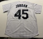 Michael Jordan Signed Birmingham Barons Baseball Jersey With COA