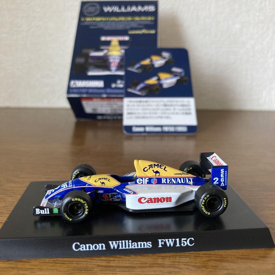 ミニカー CAMEL Canon Willians FW15C 1/64 Camel Canon Williams FW15C 1/64 Scale Model Custom Decal | eBay