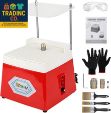 Stained Glass Grinder,4200R/Min Mini DIY Grinding Tool, 110V 65W Portable Glass