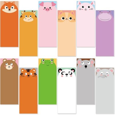 Gersoniel 12 Packs Magnetic Notepads for Refrigerator Monthly Multicolor
