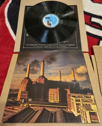 Pink Floyd Animals Australian G/F Vinyl LP 1977 press Penjane  + insert