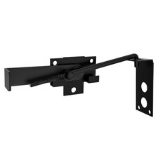 Pack of 1 Sliding Door Latch with Hook,Black Shed Door Cam Latch,Flip Action ...