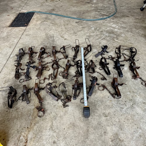 Lot 28 vintage Victor Long Spring Single Spring Traps mixed | eBay