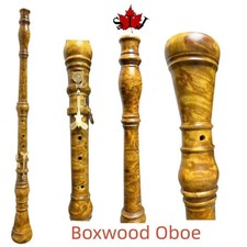 Baroque style Oboe, Beautiful bird's eye maple wood, A-415HZ, Good sound oboe