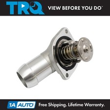 Trq Engine Coolant Thermostat Housing Water Inlet For Cadillac Chevy Gmc