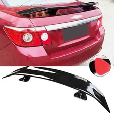46gt Style Racing Rear Trunk Spoiler Wing Lip For Chevrolet Epica 04-09 Black