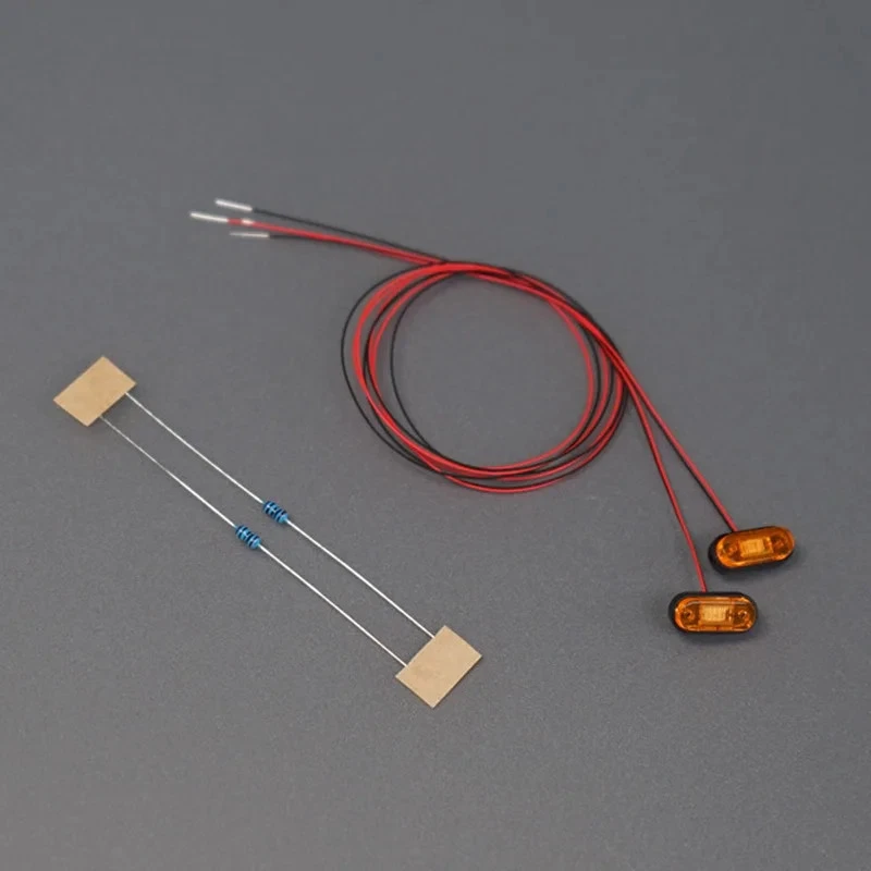 LED 3V Position Light Side Lamp for 1/14 Tamiya RC Truck SCANIA 770S R620 Car - Image 3 of 4