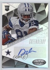 2015 Certified Potential Mirror Silver 72/150 Deontay Greenberry #CP-DG Auto 0af