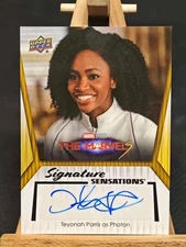 2024 Upper Deck Marvel Teyonah Parris as Photon Signature Sensations Auto #SS-TY