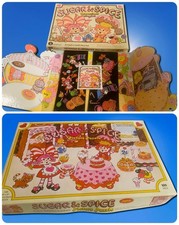 Sugar Spice Vtg 1970s LOT Colorforms Scratch Sniff Play Set Picture Puzzle
