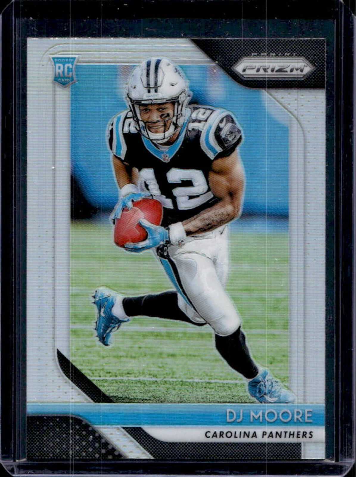 2018 Panini Prizm DJ Moore RC Rookie #207 Panthers