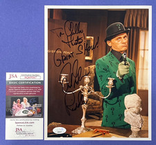 Frank Gorshin Signed 8x10 The Riddler Batman Photo JSA ===== Frank Gorshin Signed 8x10 The Riddler Batman Photo JSA =====