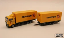 Herpa MAN TGA XL swap body truck “Centrum” 146456 1:87 /H24682