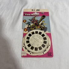 1982 Vintage GI Joe View Master 3 Reels Blister Pack Cardback Set Complete RARE