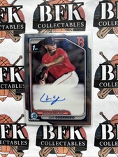 2024 Bowman Chrome #CPA-LG Luis Guerrero Prospects Auto - Boston Red Sox